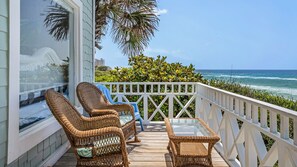 House, Multiple Beds, Pool Access, Ocean View (Paradise Cottage Too) | Balcony view - Gulf Front With Private Pool, Sleeps 21, Amazing Decks, Free Beach Setup! (Santa Rosa Beach)
