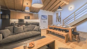 2 Pièces 2 Cabines 6/8 Pers. | 起居区 | 平板电视