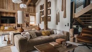 Chalet Exclusive L'Arly | บริเวณนั่งเล่น
