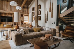 Chalet Exclusive L'Arly | Living area | Flat-screen TV