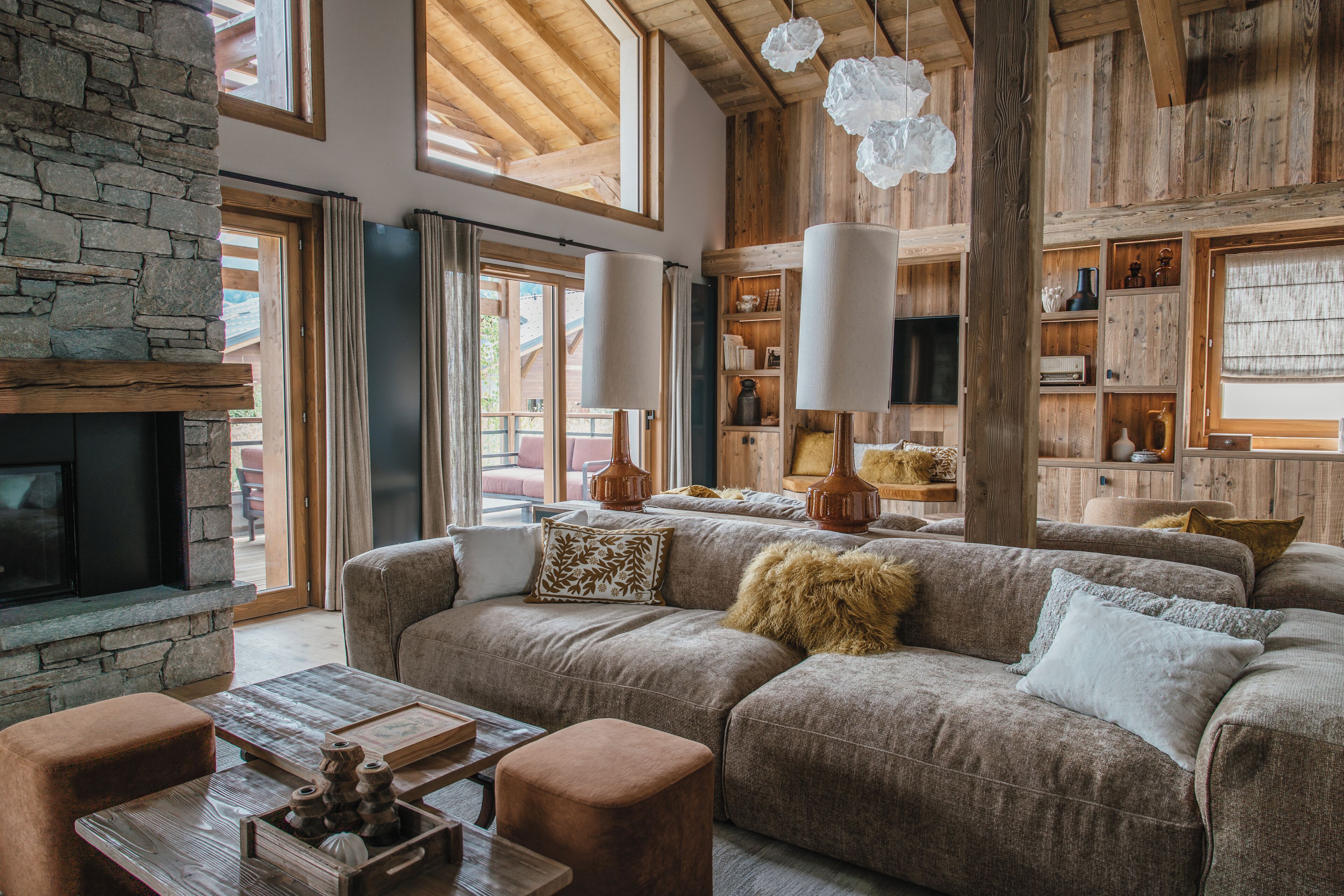 Chalet Exclusive L'Arly | Coin séjour