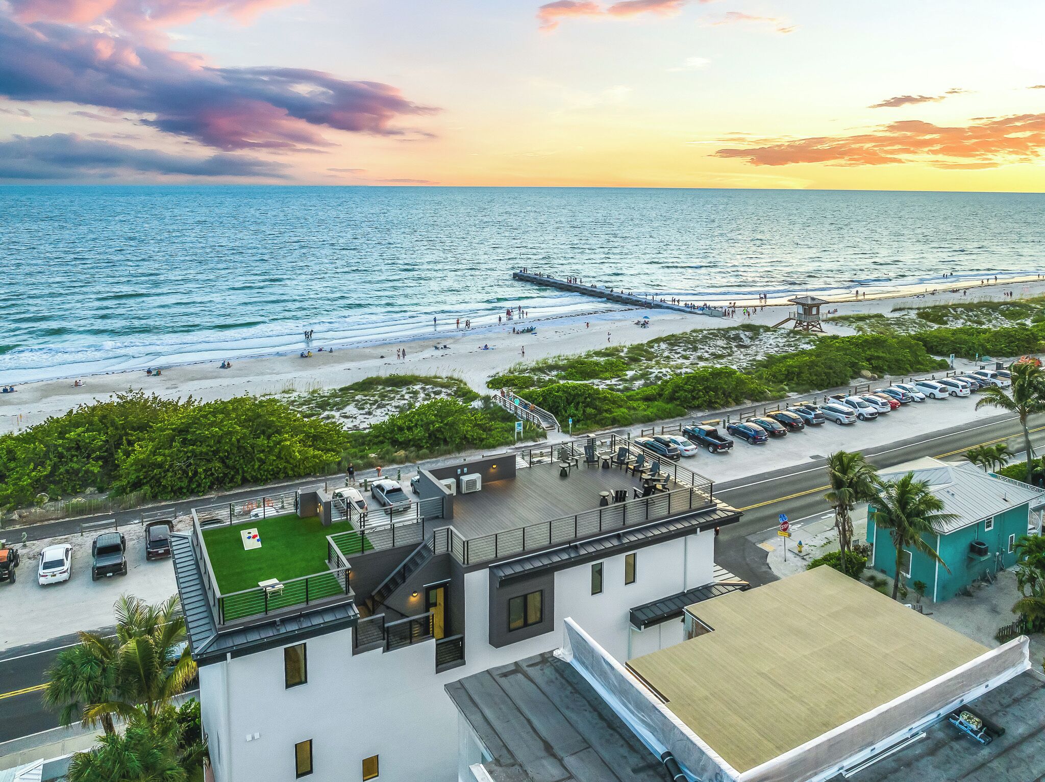 Luxury Retreat with Beach Views & Pool Across from the Beach! - Infinite Views