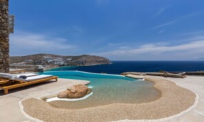 Outdoor pool - Lagoon Villa Mykonos (Mykonos)