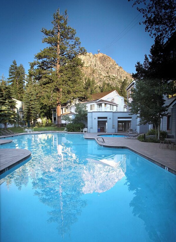 Una piscina climatizada