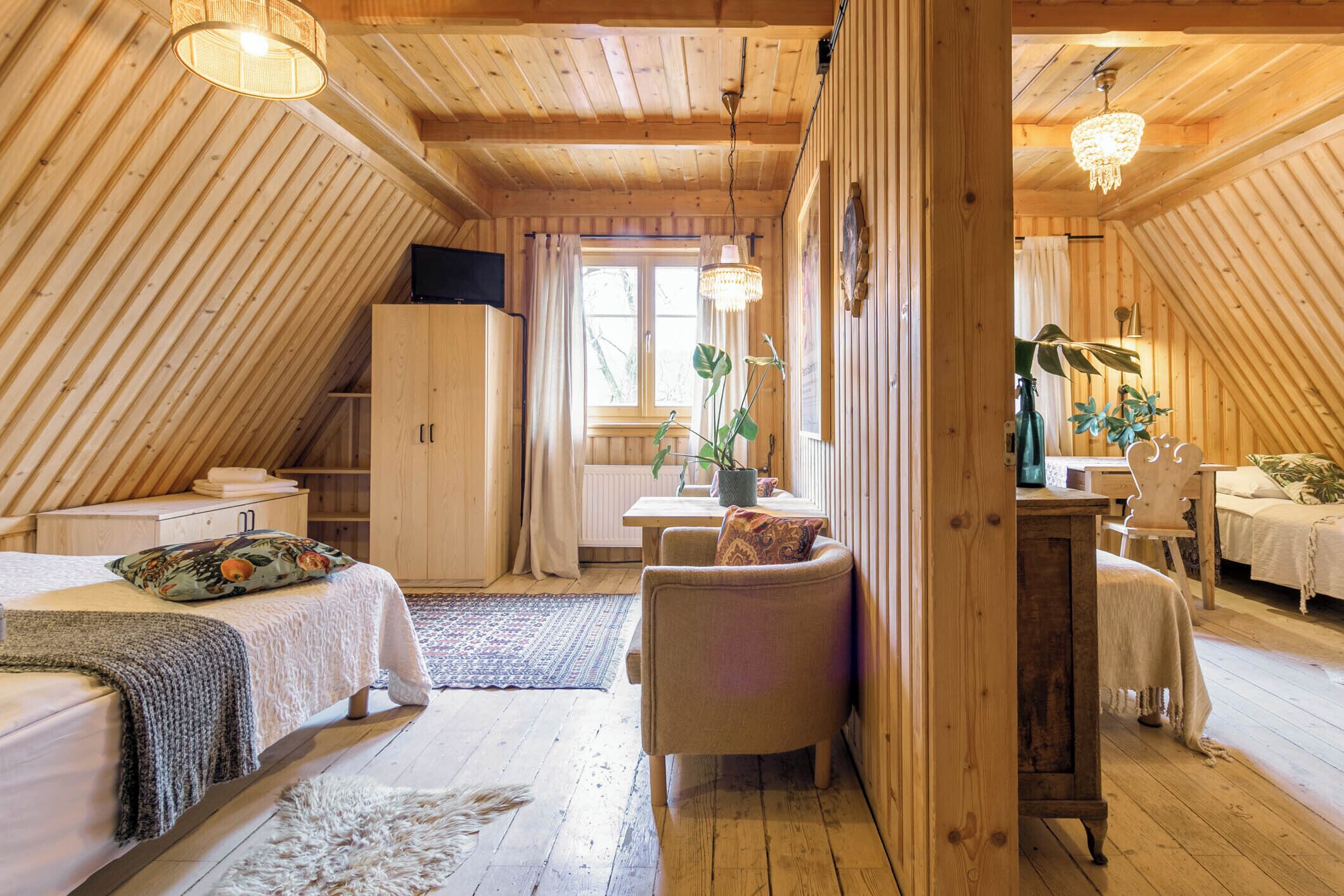 Chambre, 2 chambres, vue montagne | Literie hypoallergénique, couette en duvet d'oie