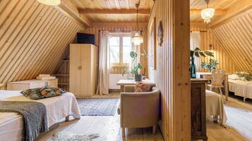 Room, 2 Bedrooms, Mountain View | Hypo-allergenic bedding, down duvets, in-room safe