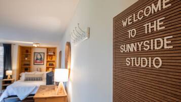 1 bedroom, iron/ironing board, travel crib, free WiFi