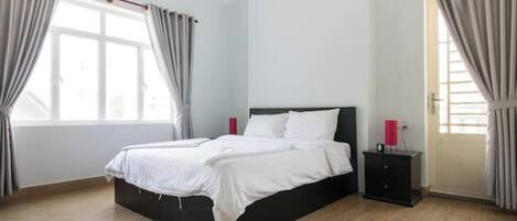 1 soveværelse, skrivebord, strygejern/strygebræt, gratis Wi-Fi