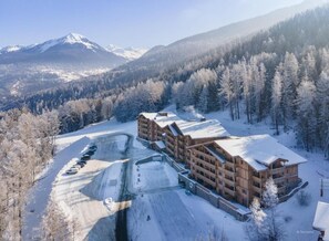 Exterior - Wifi, swimming pool, sauna, hammam, terrace, balcony, parking, ski locker, 53-56m², Montalbert (Aime)