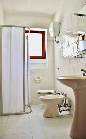 Ducha, secador de pelo y bidé