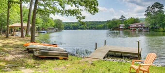 Scenic Studio on Lake Desoto w/ Patio!