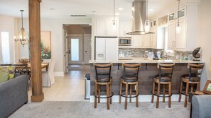 하우스, 침대(여러 개), 수영장 이용, 수영장 전망 (Dolphin House) | 전용 주방