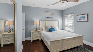 House, Multiple Beds, Patio, Garden View (Little Bird's Nest) | 4 bedrooms, individually decorated, individually furnished, bed sheets - Blue Mountain Beach - Sleeps 12 - Steps From Pool (Santa Rosa Beach)