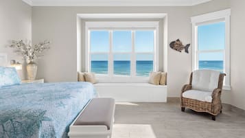 Casa, diversos llits, accés a la piscina, vistes a l'oceà (Seasational) | 6 dormitoris, decoració individual, mobiliari individual i roba de llit