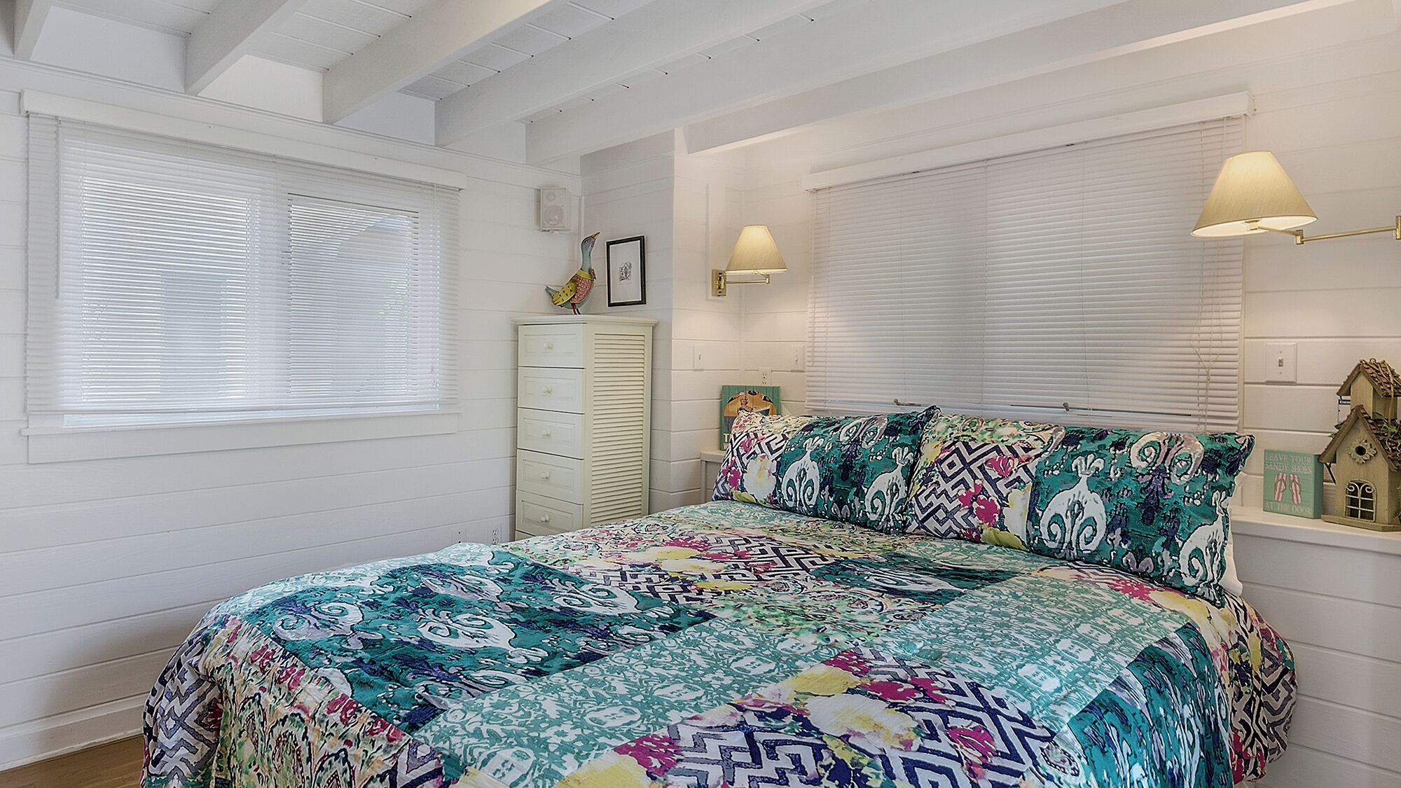Huis, 1 queensize bed met slaapbank, patio, uitzicht op tuin (Margarita Days) | 1 slaapkamer, individueel gedecoreerd, individueel gemeubileerd
