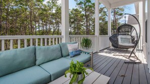 House, Multiple Beds, Patio, Garden View (Boho Beach House) | Balcony view