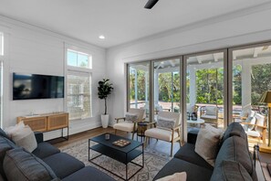 Ferienhaus, Mehrere Betten, Terrasse, Gartenblick (Apres Sea) | Ausblick vom Zimmer