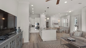 House, Multiple Beds, Patio (Our Happy Place) | Private kitchen - Modern Comfort + Resort Style Pool: Perfect Prominence Location for 10 (Santa Rosa Beach)