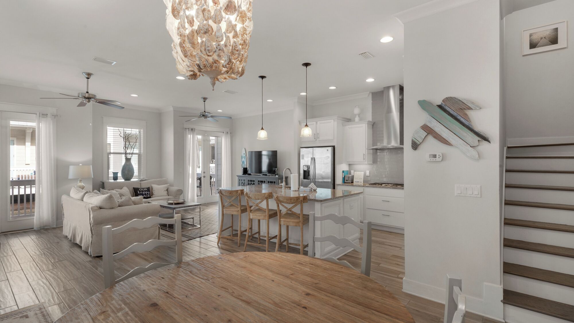 하우스, 침대(여러 개), 파티오 (Our Happy Place) | 객실 내 식사 공간