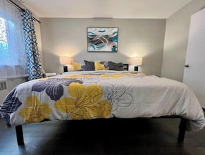 2 soveværelser, skrivebord, strygejern/strygebræt, gratis Wi-Fi