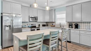 House, Multiple Beds, Patio, Garden View (Boat & Beach) | Private kitchen | Dining tables - Pet Friendly + Great Location for Boating and The Beach! (Santa Rosa Beach)