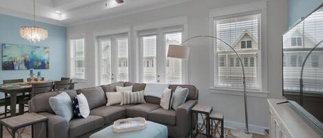 Stadtwohnung, Mehrere Betten, Terrasse, Gartenblick (Dune Dreaming) | Ausblick vom Zimmer