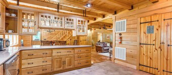 Rogers Cabin on 17 Acres w/ Wraparound Deck!