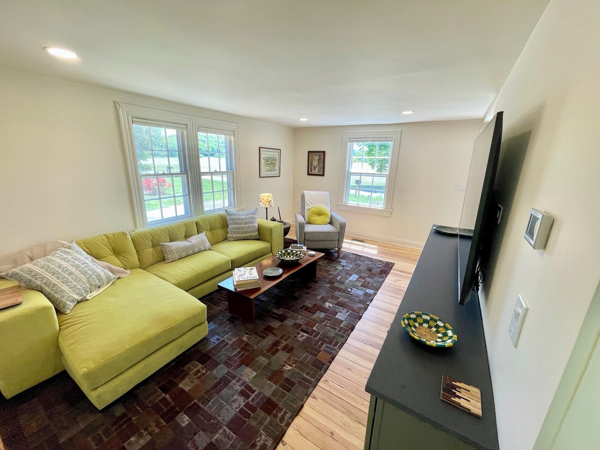 Smart TV, video games, foosball, table tennis