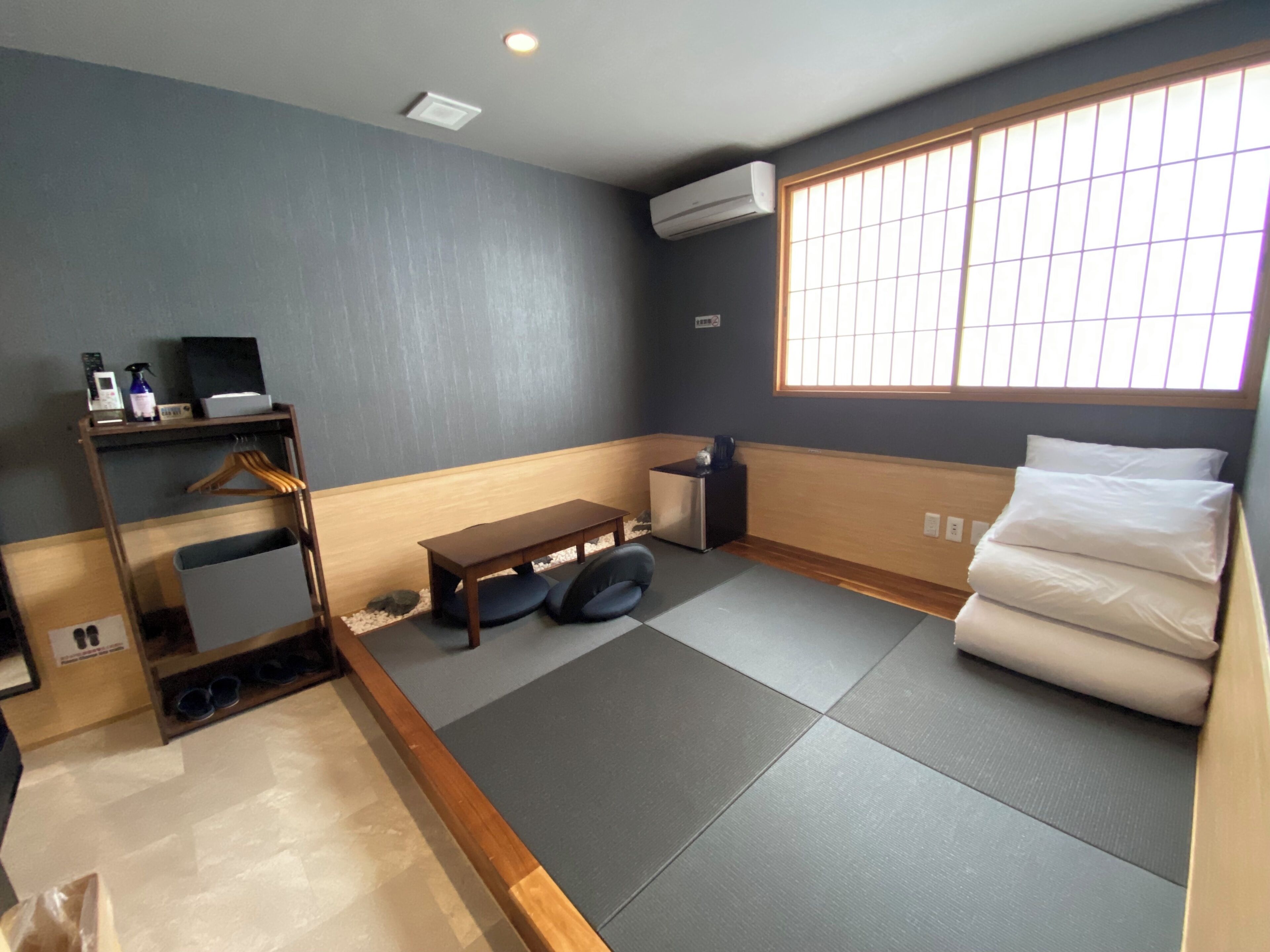 Superior Double Room, Japanese Futon, Non Smoking, Private Bathroom | Desk, laptop workspace, soundproofing, free WiFi
