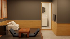 Bureau, espace de travail pour ordinateur portable