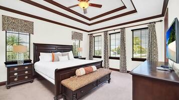 5 bedrooms, desk, iron/ironing board, WiFi