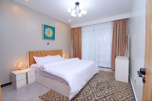 1 bedroom, iron/ironing board, WiFi, bed sheets - Flat in Kilimani (Nairobi)