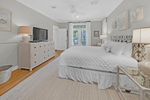 House, Multiple Beds, Patio, Garden View (Happy Ours) | 4 bedrooms, individually decorated, individually furnished, bed sheets - Spacious 4-bedroom Beach Retreat: Ideal for Families & Groups! (Santa Rosa Beach)