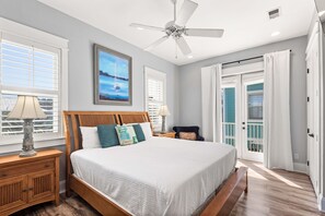 House, Multiple Beds, Patio, Garden View (Breeze) | 3 bedrooms, individually decorated, individually furnished, bed sheets - Steps From Pool - Minutes to Beach in Blue Mountain (Santa Rosa Beach)