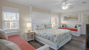 5 habitaciones, decoración personalizada y muebles diferentes