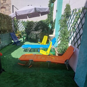 Terrace/patio - App. Bijou iun: Q7105 Between St. Michael's Hill Park and M.Claro Park (Cagliari)