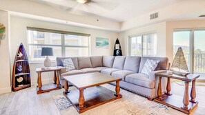 Smart TV - Oceanwalk Condo: Pool, Private Trails & Beach View (New Smyrna Beach)