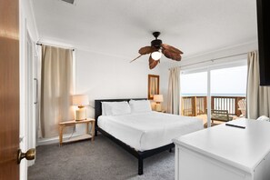 House, Multiple Beds, Patio, Ocean View (Sun 'n Surf) - Gulf Front: Steps to Beach ~ Minutes to Rosemary ~ Free Beach Setup! (Panama City Beach)
