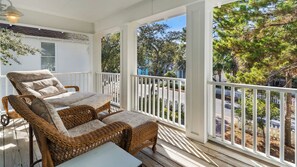 House, Multiple Beds, Balcony, Garden View (The Ocean Pearl) | Balcony - Coastal Getaway - Beach, Pool, Golf Cart, Seagrove Beach! (Santa Rosa Beach)