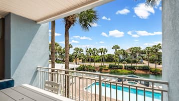 Condo, Multiple Beds, Balcony, Ocean View (Gulf Place Cabanas 206) | Pool