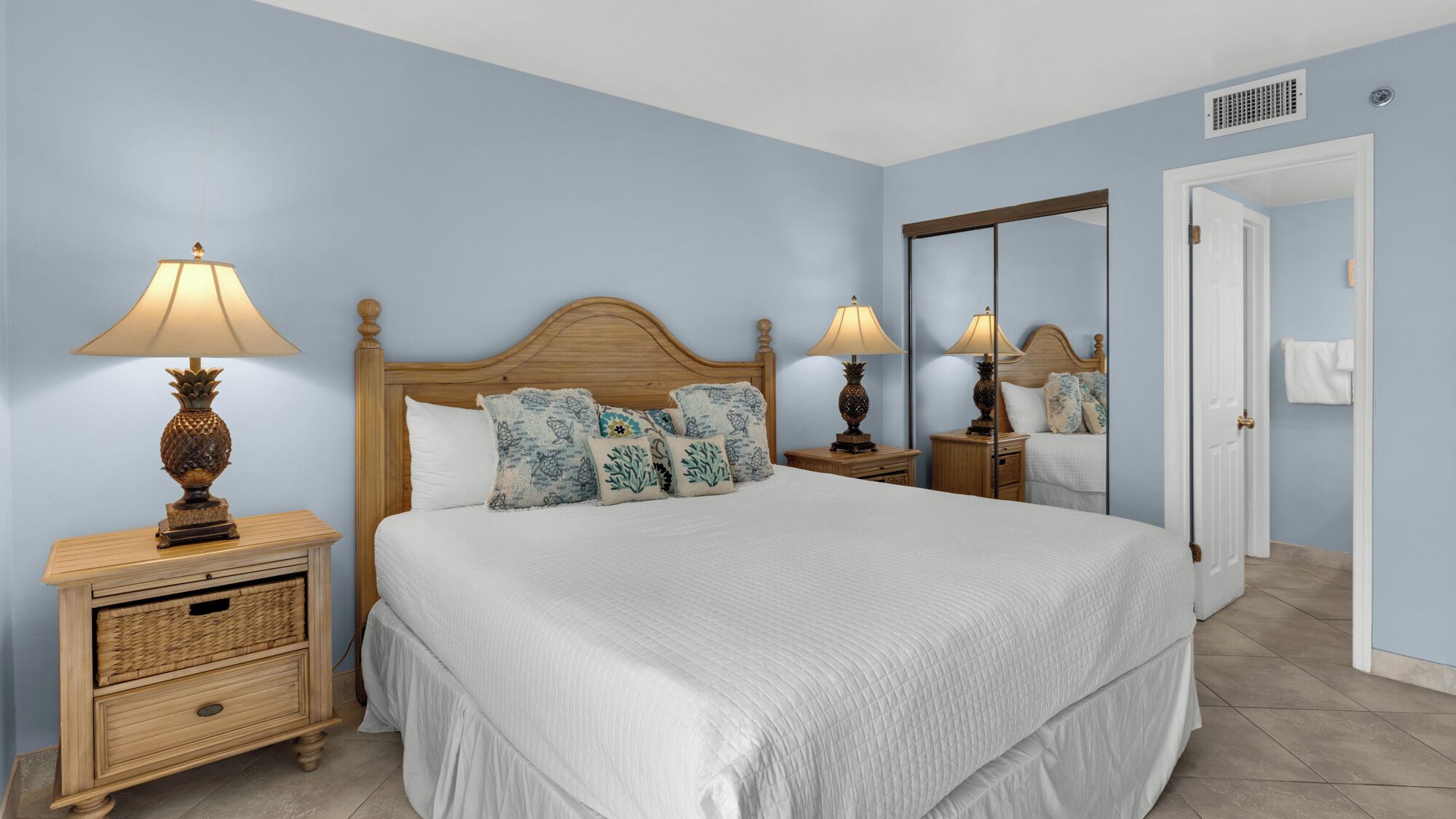 Condo, Multiple Beds, Balcony, Ocean View (BeachCrest 206) | 2 bedrooms, individually decorated, individually furnished