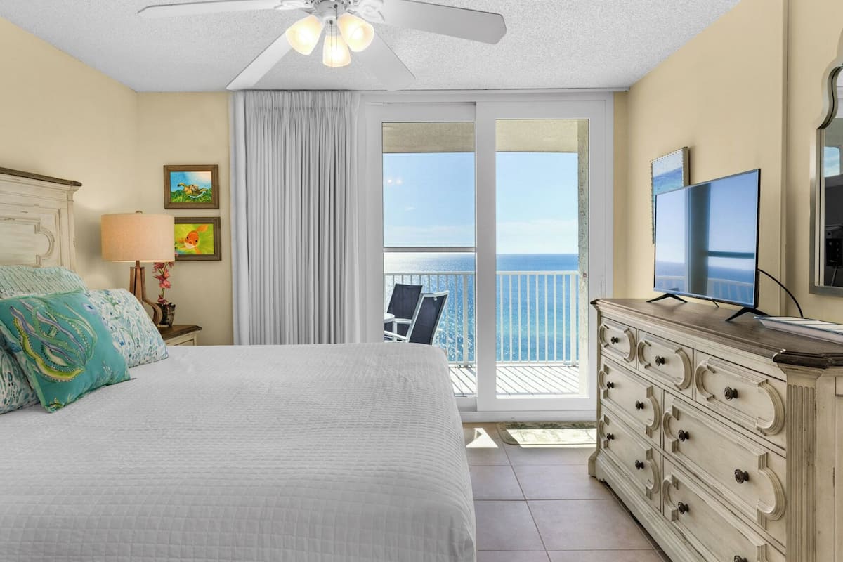Condo, Multiple Beds, Balcony, Ocean View (BeachCrest 1203) | 2 bedrooms, individually decorated, individually furnished