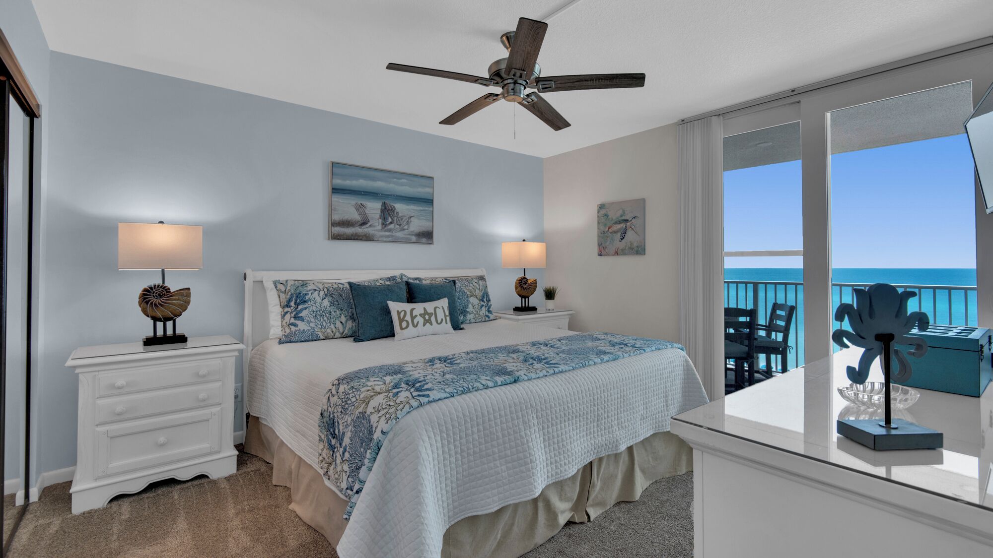 Condo, Multiple Beds, Balcony, Ocean View (BeachCrest 505) | 2 bedrooms, individually decorated, individually furnished