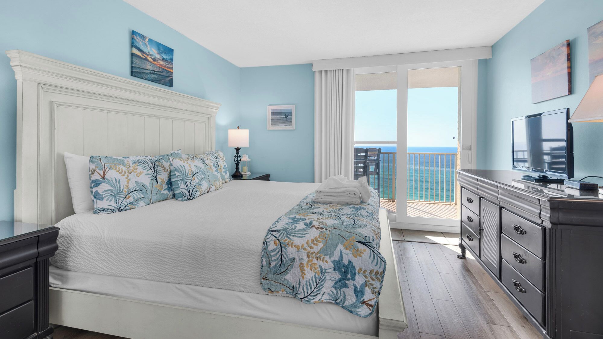 Condo, Multiple Beds, Balcony, Ocean View (BeachCrest 803) | 2 bedrooms, individually decorated, individually furnished