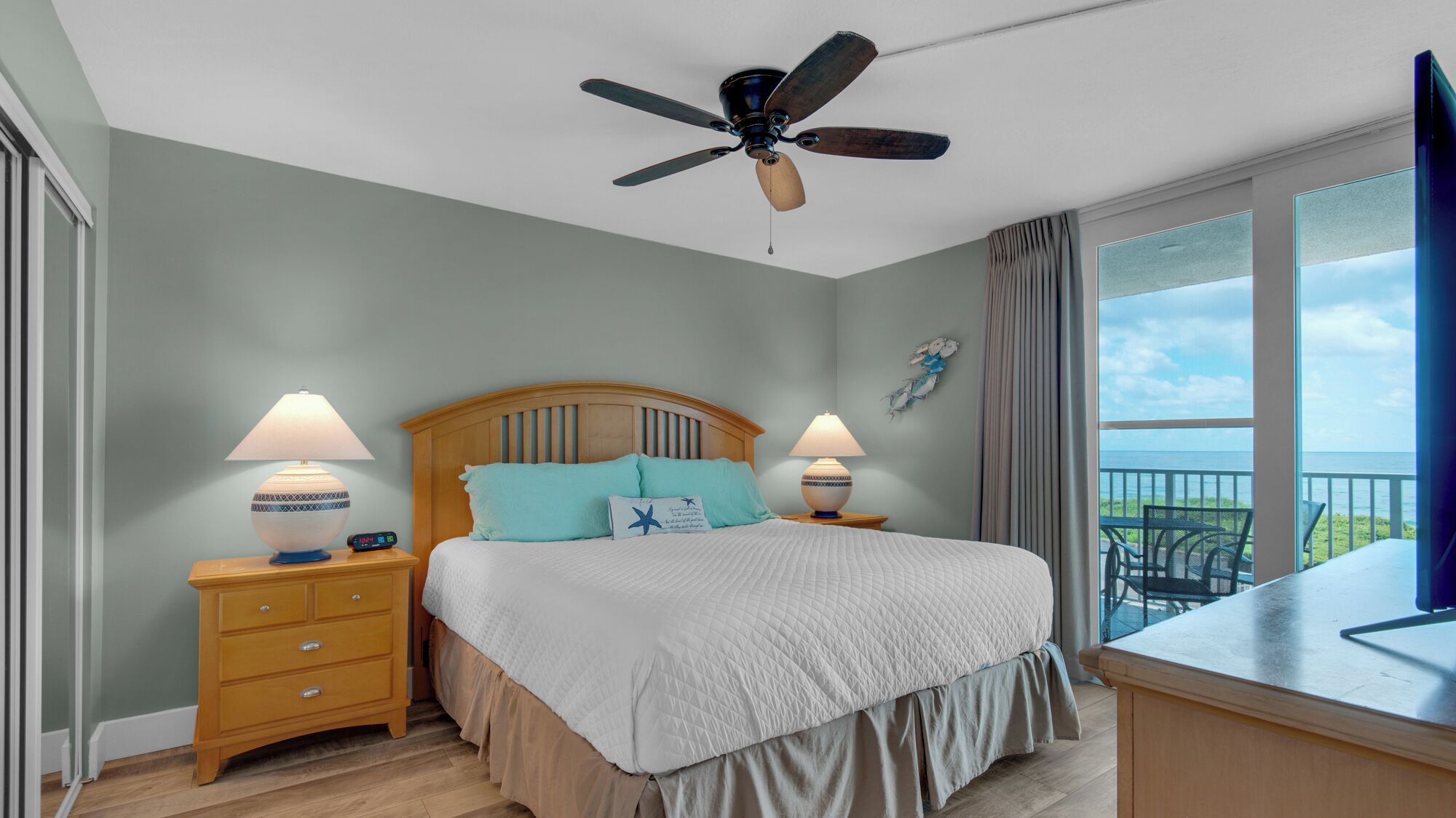 Condo, Multiple Beds, Balcony, Ocean View (BeachCrest 203) | 2 bedrooms, individually decorated, individually furnished