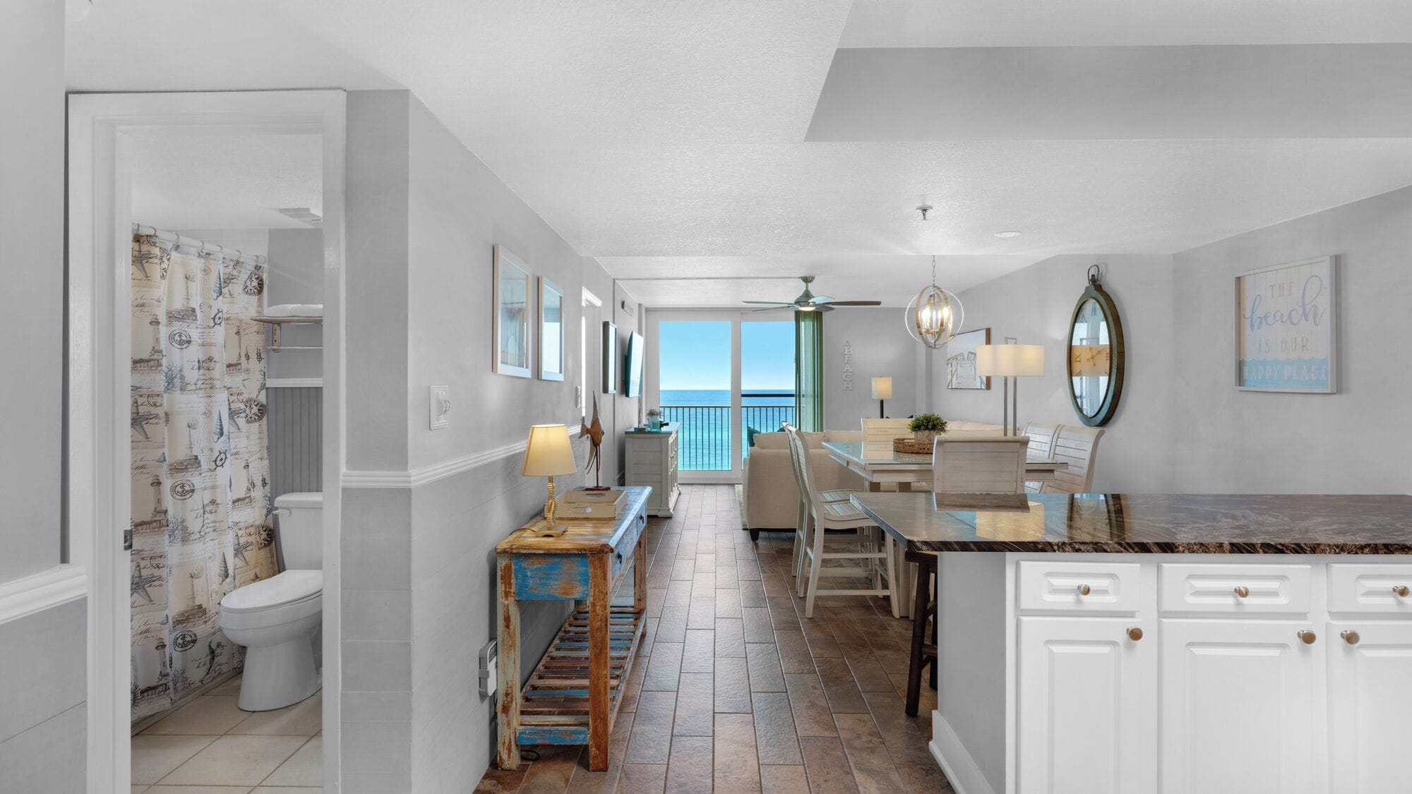 Condo, Multiple Beds, Balcony, Ocean View (BeachCrest 505) | Dining