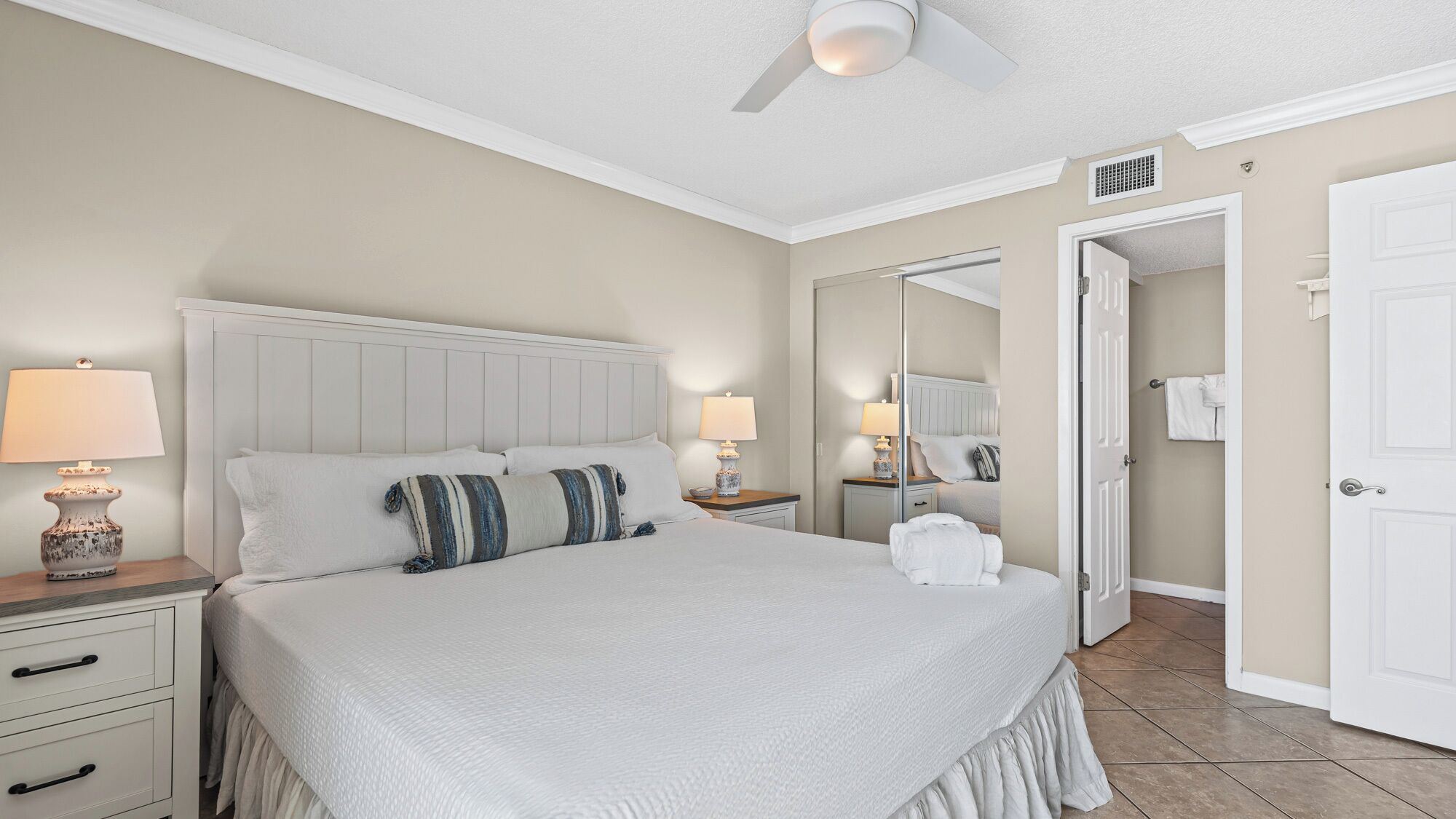 Condo, Multiple Beds, Balcony, Ocean View (BeachCrest 1102) | 2 bedrooms, individually decorated, individually furnished