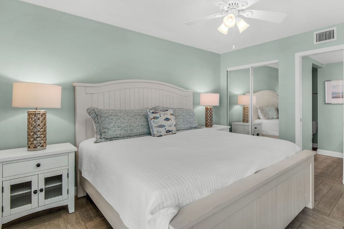 Condo, Multiple Beds, Balcony, Ocean View (BeachCrest 804) | 2 bedrooms, individually decorated, individually furnished