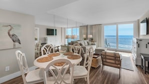 Condo, Multiple Beds, Balcony, Ocean View (BeachCrest 402) | Dining