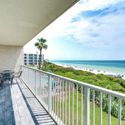 Condo, Multiple Beds, Balcony, Ocean View (BeachCrest 305) | Outdoor dining